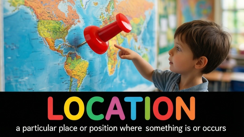 English Illustration for location